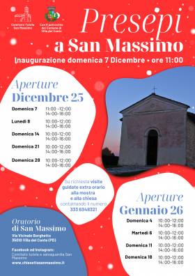 PRESEPI A SAN MASSIMO 2025-2026 - CHIESA MUSEO DI SAN MASSIMO